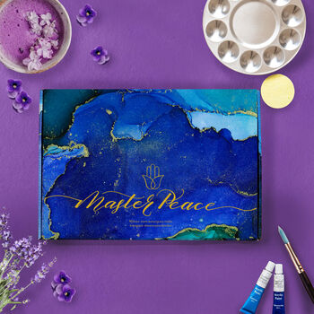 Lavender Haze Acrylic Painting Kit With Video Tutorial, 4 of 8