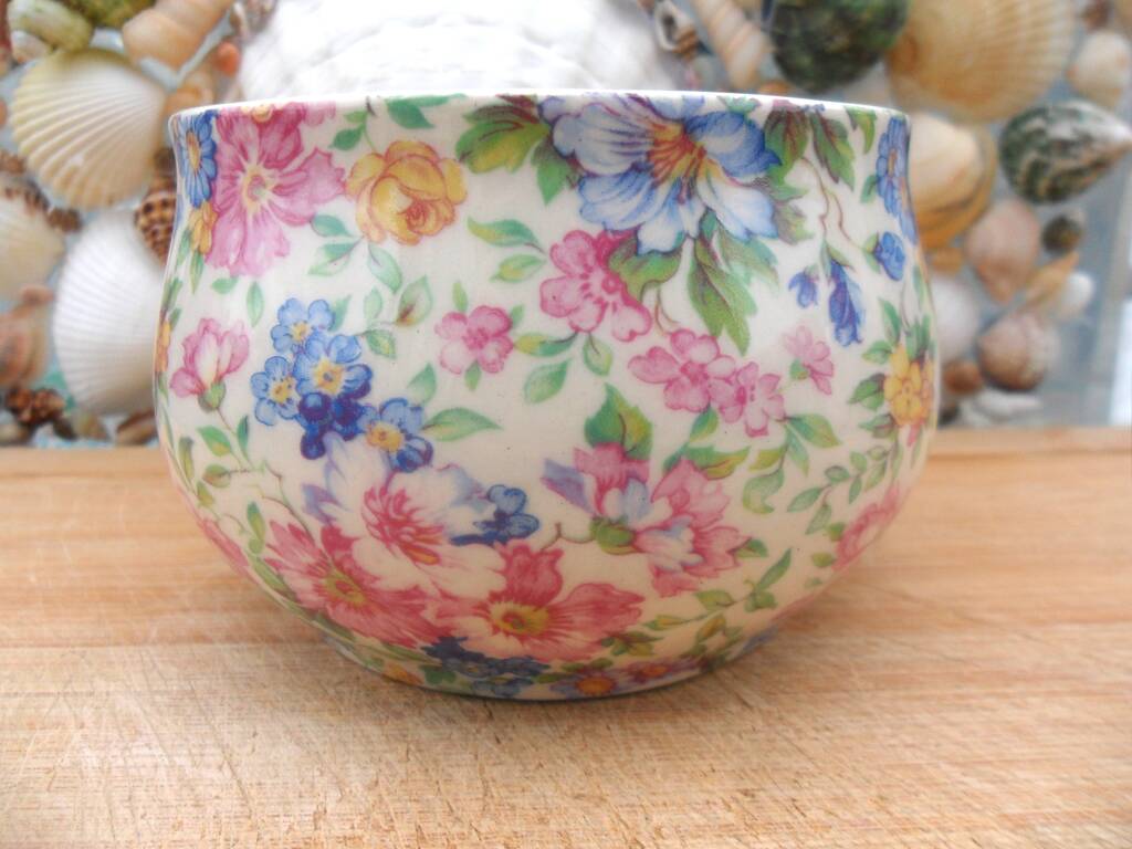 Open Sugar Bowl In Mille Fleure Design, 1 of 8