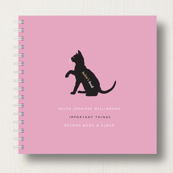 Personalised Cat Lover's Book Or Album, 8 of 11