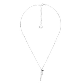 Personalised Parrot Sterling Silver Necklace, 3 of 9