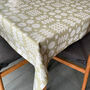 Welsh Blanket Print Oilcloth Tablecloth, thumbnail 10 of 11