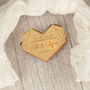 Geometric Heart Wedding Favour Magnet, thumbnail 2 of 6