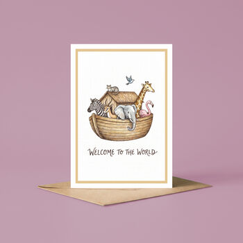 Animal Ark New Baby Card, 2 of 5