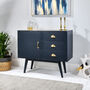 Antique Navy Sideboard, thumbnail 2 of 5