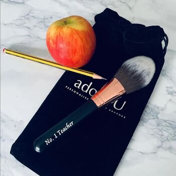 Personalised Engraved Makeup Face Brush 'The Big One', 8 of 8