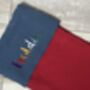 Muslin Christmas Stocking In Multiple Colour Options, thumbnail 5 of 8