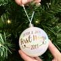 Personalised First Home Bauble, thumbnail 1 of 2