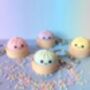 Cute Dumpling Fidget Clicker Keychain, thumbnail 4 of 5