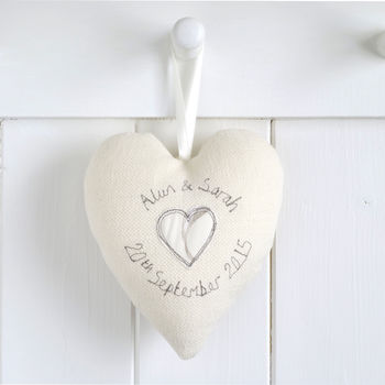Personalised Heart Wedding Thank You Gift, 10 of 10