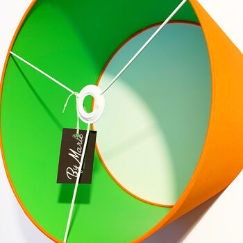 Bright And Bold Pendant Drum Lampshade, 11 of 11