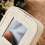 Personalised White Bridal Jewellery Box, thumbnail 5 of 6