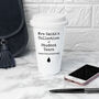 Personalised Student Tears Teacher's Eco Cup, thumbnail 2 of 7