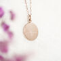 Modern Initial Sterling Silver Necklace, thumbnail 4 of 12