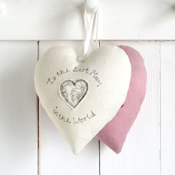 Personalised 80th Birthday Hanging Heart Gift For Her, 9 of 12