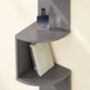 Five Tier Zigzag Floating Corner Wall Shelves, thumbnail 12 of 12