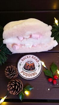 Rocky Road Xmas Pudding Candy Floss – Cupcake Style, 9 of 9