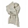 White And Cream Foil Scarf, thumbnail 3 of 7