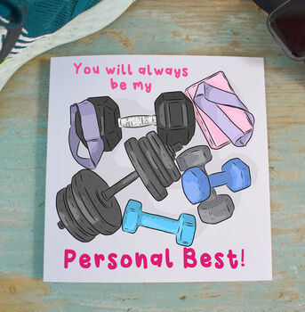 You Will Always Be My Personal Best Card Weights, 5 of 5