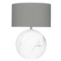 Vermont Marble Effect Ceramic Table Lamp, thumbnail 2 of 7