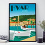 Hvar Travel Poster, thumbnail 2 of 4