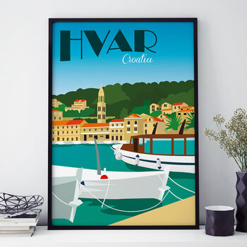 Hvar Travel Poster, 2 of 4