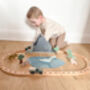 Personalised Wooden Dinosaur World Car Train Set, thumbnail 8 of 10