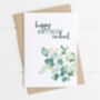 Personalised Adult Birthday Card Eucalyptus, thumbnail 4 of 5