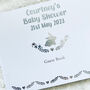 Personalised Baby Guest Book | Baby Shower Guest Book |, thumbnail 1 of 8