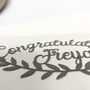 Personalised Papercut Congratulation Card, thumbnail 5 of 9