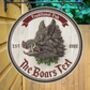 Boars Head Personalised Home Pub Sign Man Cave Sign, thumbnail 2 of 8