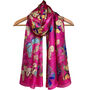 Large 'Beautiful Butterflies' Pure Silk Scarf, thumbnail 2 of 5