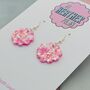 Sparkly Mini Shell Resin Earrings, thumbnail 4 of 12