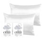 Silver Cloud Satin Pillowcase Infused With Silver Ions Twinpack, thumbnail 1 of 7