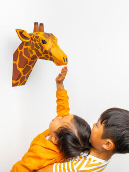 Create Your Own Gentle Giraffe Head, 4 of 4