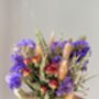 Purple And Red Flower Bouquet With Spray Roses, thumbnail 4 of 5