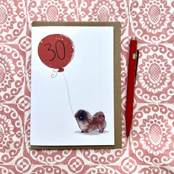 Pekingese Birthday Card, 7 of 10