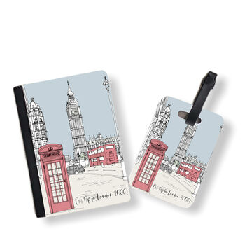 Personalised Passport Cover And Tag Cities Of The World, 6 of 6