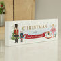 Personalised Nutcracker Wooden Mantel Decoration, thumbnail 5 of 6