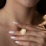 Urban Jungle Monstera Leaf Necklace, thumbnail 1 of 9