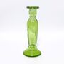 Recycled Glass Candle Stick 22cm Tall, thumbnail 5 of 5