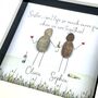 Personalised Sister Pebble Picture, thumbnail 3 of 4