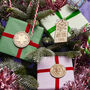 Personalised Santas Nice List Wooden Medal, thumbnail 2 of 5