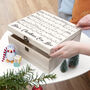 Personalised Have Yourself A Merry Christmas Eve Box, thumbnail 3 of 10