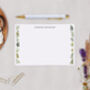 Botanical Personalised Note Cards A6 Notecard Set, thumbnail 1 of 6