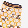 Women' Bee And Honeycomb Bamboo Socks, thumbnail 3 of 5