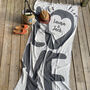Personalised Love Towel Throw 30th Birthday Gift, thumbnail 2 of 10
