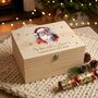 Personalised Traditional Santa Christmas Eve Box Five Sizes, thumbnail 1 of 11