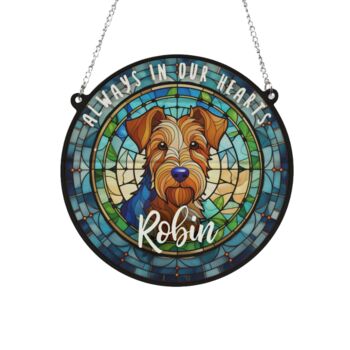 Welsh Terrier Memorial Suncatcher, 4 of 6