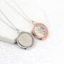 70th Birthday 1954 Lucky Sixpence Spinner Necklace, thumbnail 1 of 10