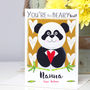 Personalised Best Mummy Daddy Panda Card, thumbnail 7 of 12